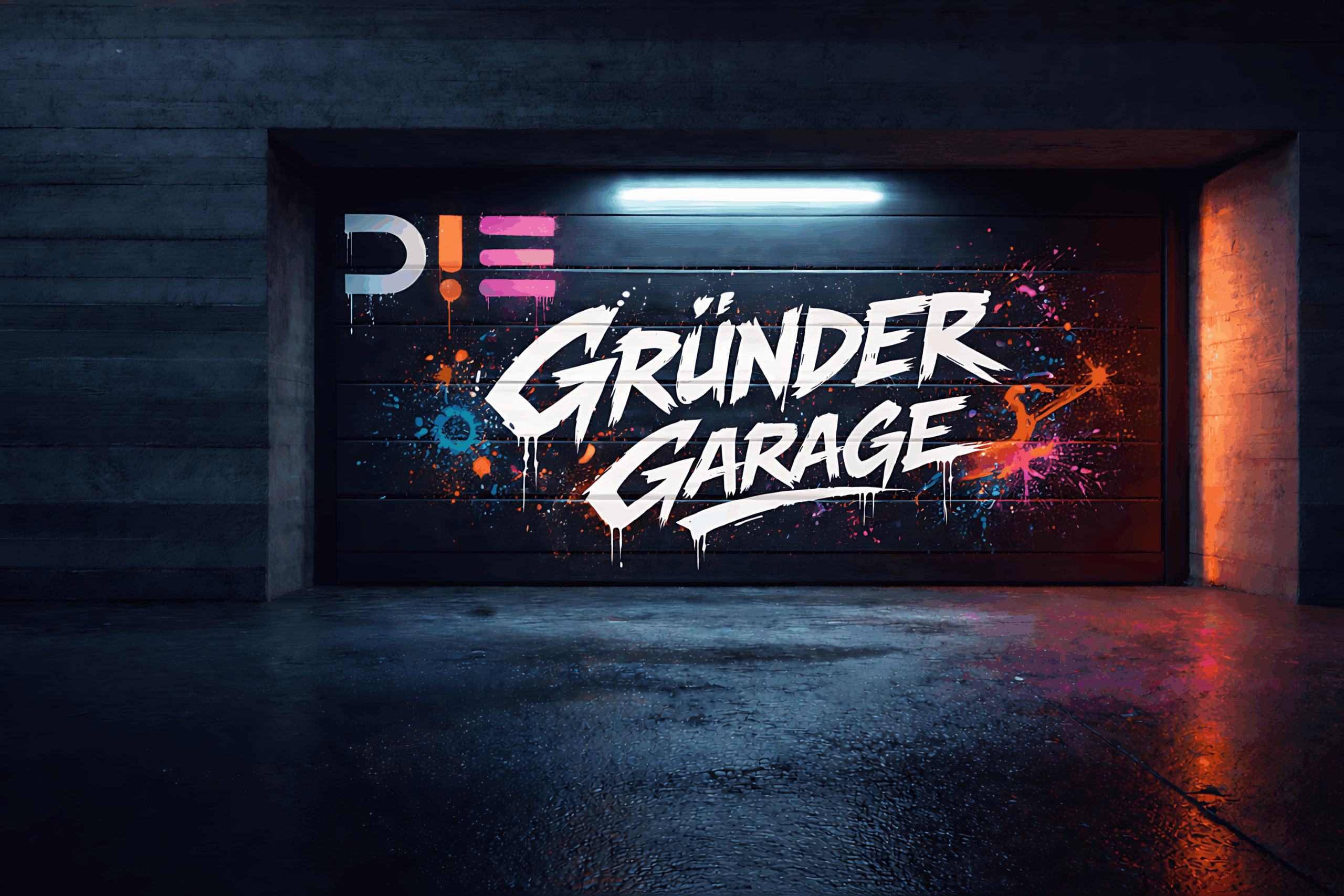 D!E Gründer Garage Header Visual